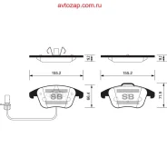 ������� �������� ��������! Audi A4/A5 1.8TFSi-3.2FSI/2.7TDi 07 SP2144 Sangsin Brake SP2144 SP2144 ����