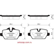 ������� �������� ���.! BMW E87 1.6i/1.8D 04 SP2161 Sangsin Brake SP2161 SP2161 ����