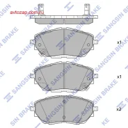 ������� ��������� ��������! Toyota C-HR 16 SP4213A Sangsin Brake SP4213A SP4213A ����