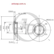 ���� ��������� �������� DF4123 (236x12,6) 4 ��� JUST Drive JBD0013 JBD0013 ����