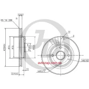 ���� ��������� �������� DF4036 (258x22) 4 ��� JUST Drive JBD0014 JBD0014 ����