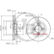 ���� ��������� �������� DF4521 (255x25) 4 ��� JUST Drive JBD0069 JBD0069 ����