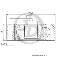 ���� ���������� 161010B JUST Drive JCN0160 JCN0160 ����