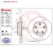 ���� ��������� 09. C881.11 Brembo 09C88111 09C88111 ����