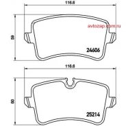 ������� �������� ������! Audi A6/A7 2.0TFSi/2.8FSi/3.0TDi 10 P85118 Brembo P85118 P85118 ����