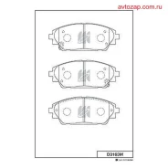 ����� ������� D3163MH ������� ��������� �������� Mazda 3 (BM, BN) D3163M Kashiyama D3163M D3163M ����