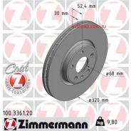 ���� ��������� ! �����. 320x30/52-5x112 Audi A4/A5 1.8-3.2/2.0D-3.0D 07, A6/A7 2.0/2.0D Zimmermann 100336120 100336120 ����