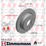 ���� ��������� ! ����. 300x20/66-5x120 BMW 1 E81/E87/3 E90/E91/E92/E93 Zimmermann 150343720 150343720 ����