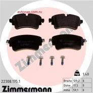 ������� �������� ! ����. 129x59x18 Audi A4/A5/Q7 (4M) 15 Zimmermann 223081751 223081751 ����