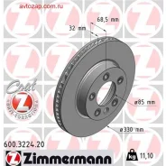 ���� ��������� ! �����. ���. 330x32/69-5x130 Porsche Cayenne 3.2-5.0TDi 02 Zimmermann 600322420 600322420 ����