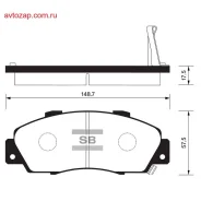 ������� �������� �. Honda Accord 2.0-3.0 90-03/Civic 1.8 16V 97-01 SP1076-FSNS 351 02 ! Sangsin Brake SP1076F SP1076F ����