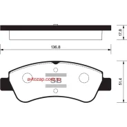 ������� �������� ��������! Peugeot 307, Citroen Xsara 1.4i-2.0HDi 00 SP1241 Sangsin Brake SP1241 SP1241 ����