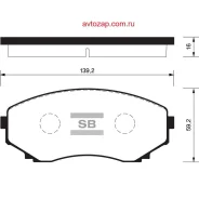 ������� �������� ��������! Mazda MPV 2.0i-3.0i/2.5TD 4WD 96 SP1527 Sangsin Brake SP1527 SP1527 ����