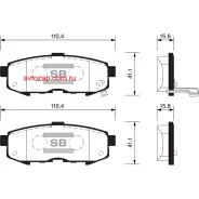 ������� ���������, ������ Sangsin Brake SP1520 SP1520 ����