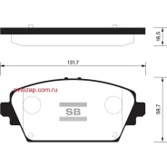 ������� �������� ��������! Honda Accord 1.8/2.0/2.0TDi, Nissan Primera 98 SP1582 Sangsin Brake SP1582 SP1582 ����