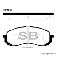 ������� �������� �.! Subaru Impreza 1.6/1.6 AWD 01 SP1629 Sangsin Brake SP1629 SP1629 ����