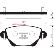 ������� ���������, ������ Sangsin Brake SP2031 SP2031 ����