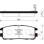 ������� �������� ������! Opel Monterey/Frontera, Great Wall Hover all 91 SP2089SNS Sangsin Brake SP2089 SP2089 ����