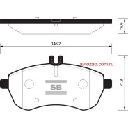 ������� �������� ��������! MB W204 1.8-2.3 07 SP2284 Sangsin Brake SP2284 SP2284 ����