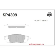 ������� ������ Toyota Camry 18- SP4309 Sangsin Brake SP4309 SP4309 ����