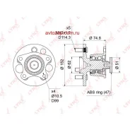 ������� ������ | ��� ����/��� | Lynxauto WH1451 WH1451 ����