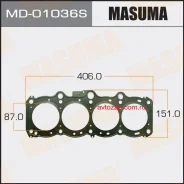 ��������� ���! Toyota Carina/RAV4 3S-FE 2.0 96-00 Masuma MD01036S MD01036S ����