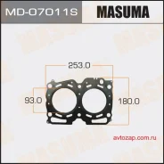 ��������� ���! Subaru Legasy/Forester/Impreza 2.0i/T 16V EJ201/EJ202/EJ205/EJ208 97 Masuma MD07011S MD07011S ����