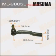 ���������� ������� �����! Toyota RAV4 III 06-12/ RAV4 IV 12 Masuma ME9805L ME9805L ����