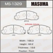 ������� �������� ��������! Toyota Optimo 2 Microbus/Dyna all 94 Masuma MS1329 MS1329 ����