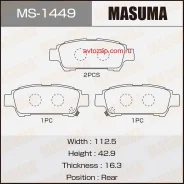 ������� �������� �.! Toyota Previa/Avensis Verso 2.4i/2.0i/2.0D4-D 00 Masuma MS1449 MS1449 ����