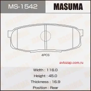 ������� �������� ������! � ���������. ���������� Toyota Land Cruiser 4.7 V8/4.5D V8 08 Masuma MS1542 MS1542 ����