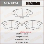 ������� �������� ��������! Honda Insight 1.3 Hybrid/Jazz III 1.2i 08 Masuma MS8904 MS8904 ����