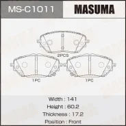 ������� �������� Masuma MS-C1011 CH-R NGX50, NGX10, ZYX10 front Masuma, �������� MSC1011 ����