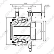 �������Hyundai�Tucson�(15-), �I40�(15-)�KIA�Sportage�(15-)����������GH-34870 GMB GH34870 GH34870 ����