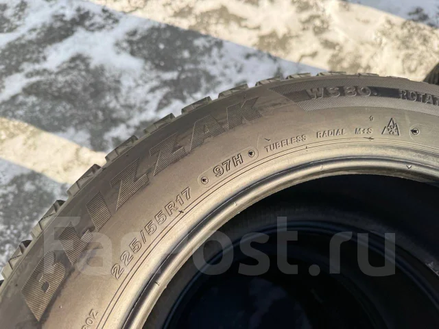 Bridgestone Blizzak WS-80. ������, ��� �����, 2014 ���, �/�, ����� 10 % ����