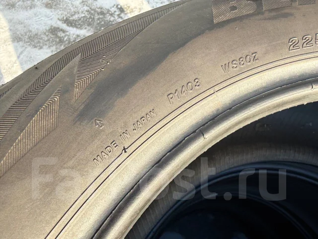 Bridgestone Blizzak WS-80. ������, ��� �����, 2014 ���, �/�, ����� 10 % ����
