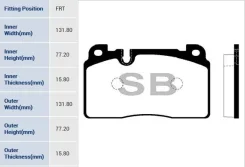 ������� ���������, �������� Sangsin Brake SP1960 SP1960 ����