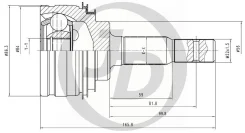 ���� �������� Toyota (F0023934) JD [JCT0044] JCT0044 ����