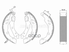 ������� ��������� ���������� Nissan Almera 12-19 / Note 12-20 Baikor ���. BKBR0145 BKBR0145 ����