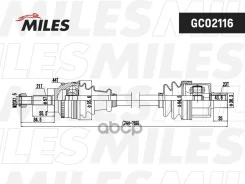 ������ � ����� Renault Megane 1.4-2.0 96-99 ����. (ABS) Miles ���. gc02116 GC02116 ����