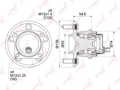 ������� ������ | ��� ����/��� | LYNXauto WH1158 WH1158 ����