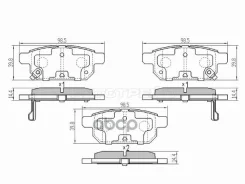 ������� ��������� (�����) Suzuki Swift 10- / Vitara 14- Sat ���. ST-55800-68L00, ������ ST5580068L00 ����