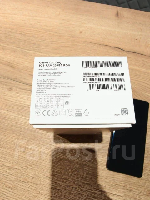 Xiaomi 12X. �/�, 256 ��, �����, 3G, 4G LTE, 5G, Dual-SIM ����