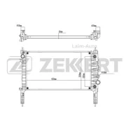 �������� ���������� ��������� Chevrolet Tracker 12- Opel Mokka X 12- MK1387 ����
