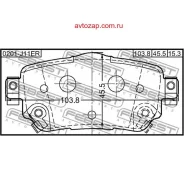 ������� �������� ������! � ���������. ���������� Nissan Qashqai 1.2-1.6i/DCi 14 Febest 0201J11ER 0201J11ER ����
