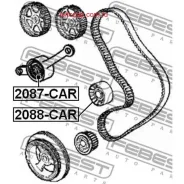 ����� �������� ����� ���! Chrysler PT Cruiser/Voyager 2.4 95 Febest 2088CAR 2088CAR ����