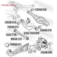 ����� ������ �������! Audi A3, VW Golf V/Passat B6/Touran 03 Febest 2325Tigiiupr 2325TIGIIUPR ����