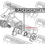 ��������� ����. ���.! Audi 100 88-90/A4/A6/A8 94-01 Febest DAC4345820037 DAC4345820037 ����