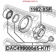 �������� ���������� ����. ���.! BMW X3 03/X5 00 Febest DAC49900045KIT DAC49900045KIT ����