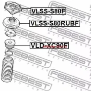 ����� ������������ ���������! Volvo S60/S80/V70/XC70/XC90 98 Febest Vlsss80F VLSSS80F ����